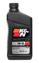 Cargar imagen en el visor de la galería, 104105 LUBRICANTE FULL SINTETICO K&N 0W20 UN CUARTO DE LITRO