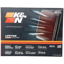 Cargar imagen en el visor de la galería, 33-3030 Filtro de aire de motor K&N para Honda City 1.5L 2014-2019
