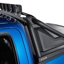 Cargar imagen en el visor de la galería, Barra Antivuelco Go Rhino 2.0 Negro Con Actuador y 4 Luces Pickup Full Size