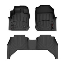 Cargar imagen en el visor de la galería, Alfombra WeatherTech Bandeja FloorLiner para Isuzu D-Max y Mazda BT-50 2022, Chevrolet coloradoen adelante.