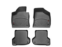 Cargar imagen en el visor de la galería, Alfombra WeatherTech Bandeja FloorLiner 1 y 2 fila para Audi A3 2006 al 2013 color negro - Pro Performance