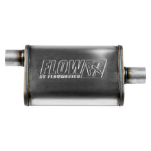 Cargar imagen en el visor de la galería, 71225 Muffler Flowmaster FlowFx 2.25 pulgadas Rectangular Lateral-Central (Reversible) - Pro Performance
