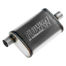 Cargar imagen en el visor de la galería, 71229 Muffler Flowmaster FlowFx 3 pulgadas Rectangular Lateral-Central (Reversible)