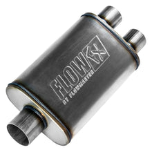 Cargar imagen en el visor de la galería, 72198 Muffler Flowmaster FlowFx Rectangular Central 3 pulgadas-Doble 2.5 pulgadas (Reversible) - Pro Performance