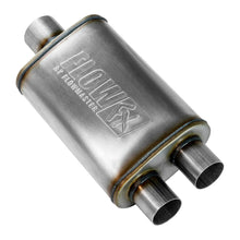 Cargar imagen en el visor de la galería, 72198 Muffler Flowmaster FlowFx Rectangular Central 3 pulgadas-Doble 2.5 pulgadas (Reversible) - Pro Performance