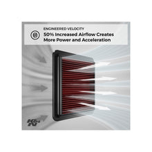 Cargar imagen en el visor de la galería, 33-2437 Filtro de aire de motor K&N para Honda CR-V 2.4L-L4 2010