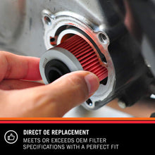 Cargar imagen en el visor de la galería, KN-207 Filtro de Aceite K&N para Moto Suzuki Kawasaki Beta 250 300 450