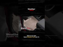 Cargar y reproducir el video en el visor de la galería, Alfombra WeatherTech Bandeja FloorLiner 1 Y 2da fila para Audi Q7 Y Q8 2020-2022 en color negro