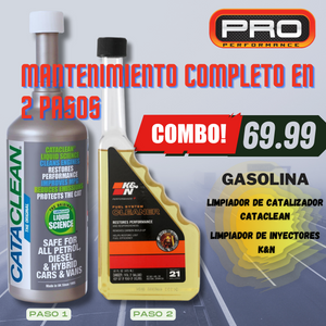 Combo Cataclean & Limpia Inyectores K&N