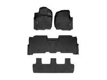 Cargar imagen en el visor de la galería, Alfombra WeatherTech FloorLiner para Ford Expedition 2021 en adelante en color negro.
