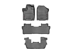 Alfombra WeatherTech Bendeja FloorLiner para Honda Pilot 7 pasajeros 2016 en adelante.