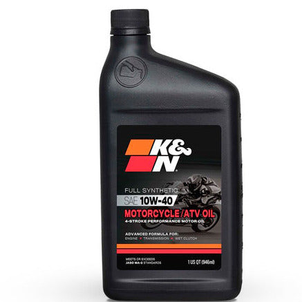 108062 LUBRICANTE FULL SINTÉTICO K&N 10W40 PARA MOTOS Y ATV