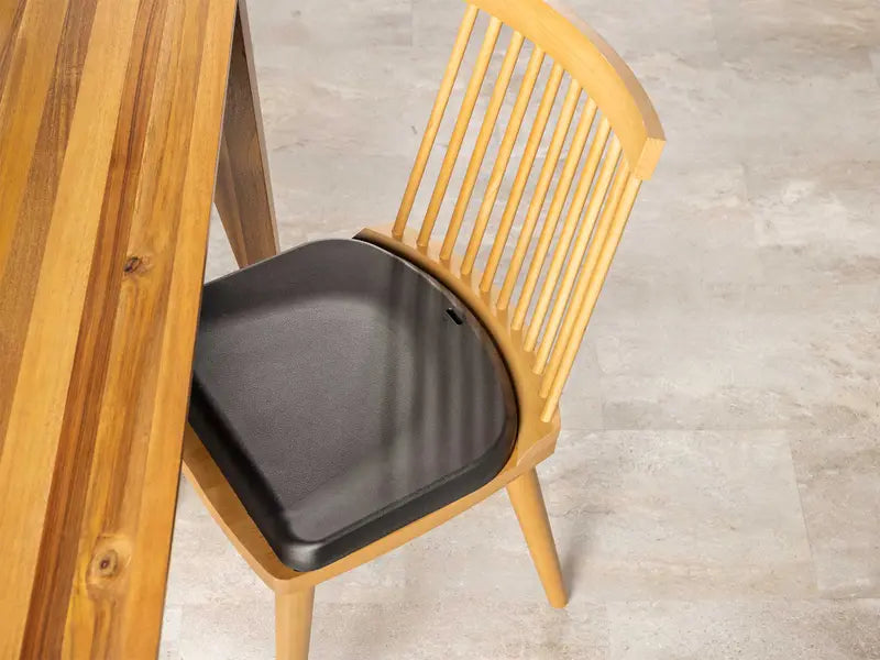 Cojín de goma WeatherTech color negro
