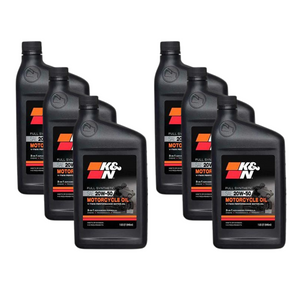 108063 Lubricante K&N 20W50 para Motos y ATV (caja con 6 Unds)