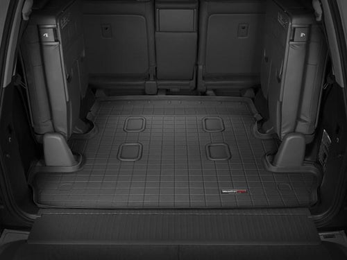 Alfombra WeatherTech para Toyota Land Cruiser 2008+ Cargo Liner para el baul en color negro.