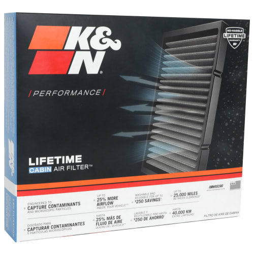 VF2002 Filtro de aire de cabina K&N para Toyota FJ 4Runner Prius Prado / Lexus GX 2009