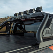 Cargar imagen en el visor de la galería, Barra Antivuelco Go Rhino 2.0 Negro Con Actuador y 4 Luces Pickup Medianas
