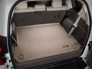 Alfombra WeatherTech para Toyota Prado y Lexus GX 460 año 2008 en Adelante. Cargo Liner para el baúl en color beige..