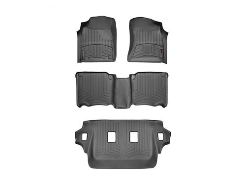 Alfombra WeatherTech para Toyota Fortuner 2012-2015. Incluye: Kit con FloorLiner en color negro. - Pro Performance