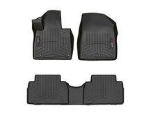 Cargar imagen en el visor de la galería, Alfombra WeatherTech Bandeja FloorLiner 1 y 2 fila para Hyundai Santa Fe 2019 en color negro
