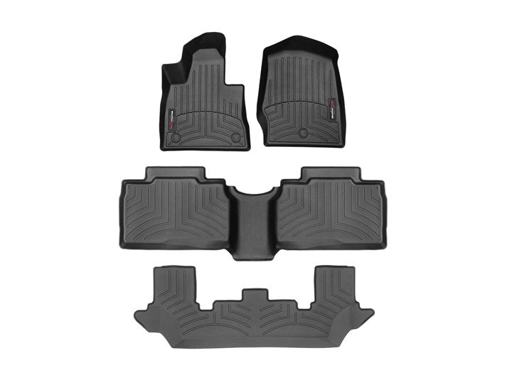 Alfombra WeatherTech FloorLiner para Ford Explorer 2021 (7 pasajeros)  en color negro