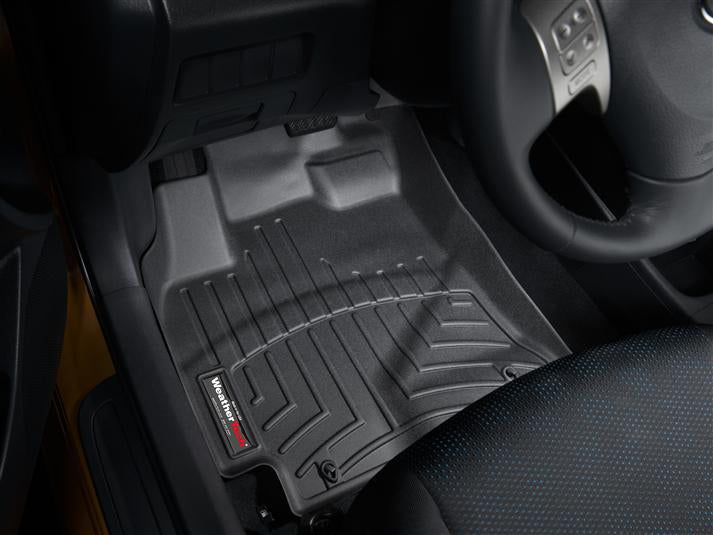 Alfombra WeatherTech para Toyota Matrix Corolla / Pontiac Vibe 2009-11  Kit bandeja FloorLiner 1ra y 2da fila en color negro