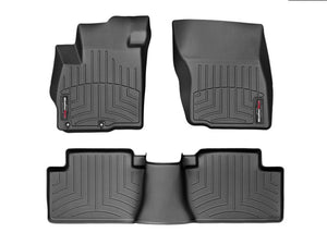 Alfombra WeatherTech FloorLiner para Mitsubishi Outlander 2014-2021 Color negro