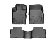 Cargar imagen en el visor de la galería, Alfombra WeatherTech para Nissan Qashqai 2014 en adelante. Incluye: Kit con FloorLiner 1ra y 2da fila en color negro.
