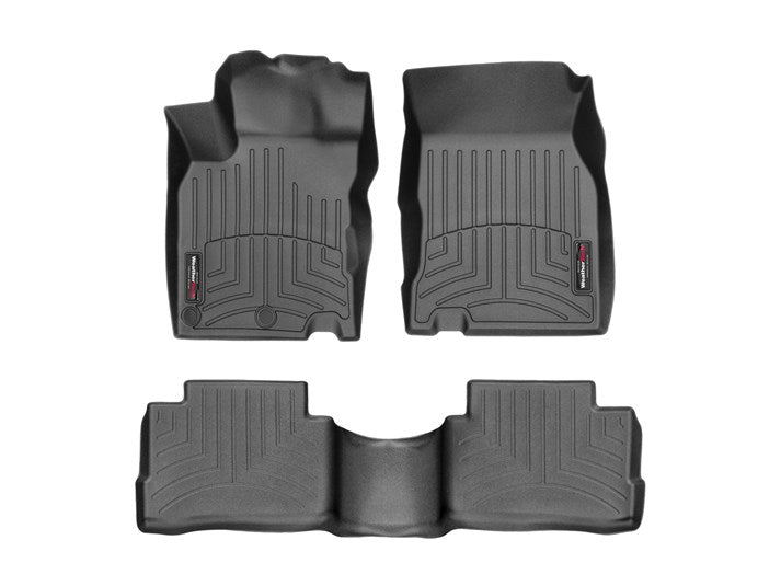 Alfombra WeatherTech para Nissan Qashqai 2014 en adelante. Incluye: Kit con FloorLiner 1ra y 2da fila en color negro.