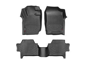 Alfombra WeatherTech Bandeja FloorLiner para Mitsubishi Nativa 2009 en adelante color negro