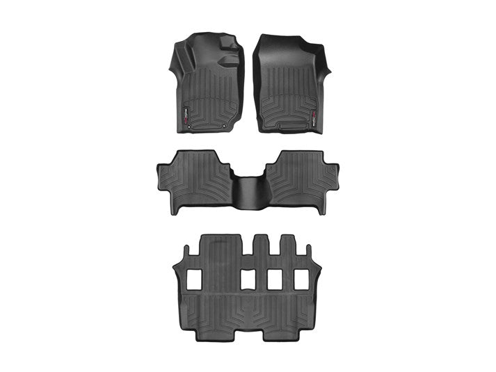 Alfombra WeatherTech Bandeja FloorLiner para Mitsubishi Nativa 2009 en adelante color negro