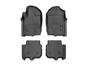 Alfombra WeatherTech para Ford Everest en color negro. FloorLiner en color negro.