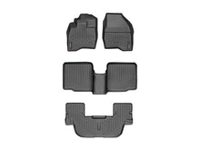 Cargar imagen en el visor de la galería, Alfombra WeatherTech FloorLiner para Ford Explorer 2017 en adelante en color negro.
