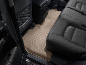 Alfombra WeatherTech para Toyota Land Cruiser y Lexus LX 2012-2021 Kit con FloorLiner 1ra y 2da fila en color beige.