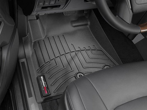 Alfombra WeatherTech para Toyota Land Cruiser 2012+ Kit con FloorLiner 1ra y 2da fila en color negro.