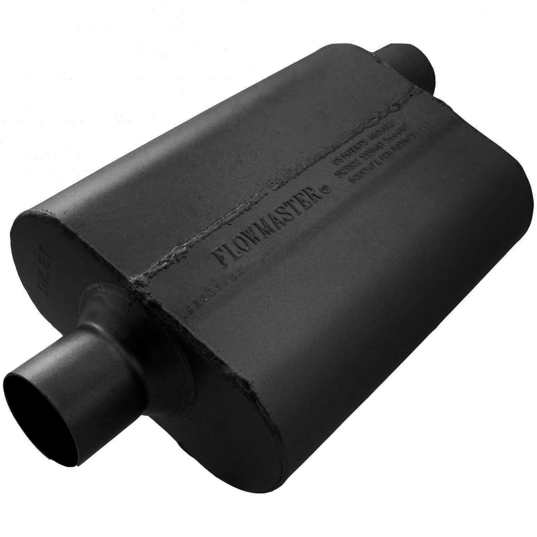 942542 Muffler Flowmaster Serie 40 Delta Flow 2.50 pulgadas Central-Lateral