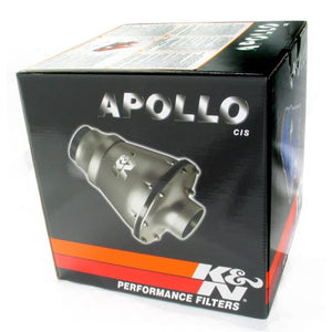 RC-5052AS Filtro de aire Intake  K&N Apollo universal  cromado