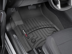 Alfombra WeatherTech Bandeja FloorLiner 1 y 2 fila para Chevrolet Silverado 1500/2500 / GMC Sierra 2019 en adelante color negro