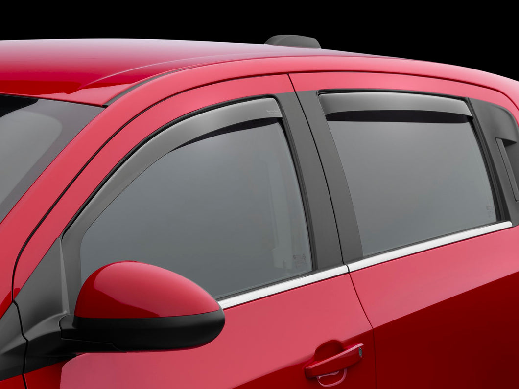 Bota agua WeatherTech para Mitsubishi Outlander 2014  (4 PZS) deflectores viseras