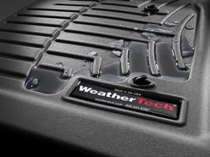 Alfombra WeatherTech para Honda Ridgeline 2017+ Kit con Bandeja FloorLiner 1ra 2da y 3ra fila en color negro