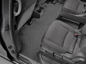 Alfombra WeatherTech para Honda Odyssey 2018+ Kit con Bandeja FloorLiner 1ra 2da y 3era fila en color negro
