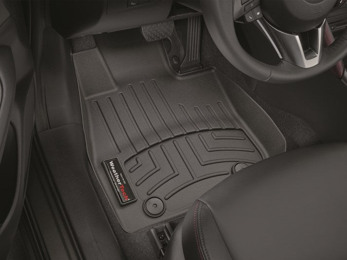 Alfombra WeatherTech Bandeja FloorLiner 1 y 2 fila para Mazda CX-3 2016 en adelante color negro