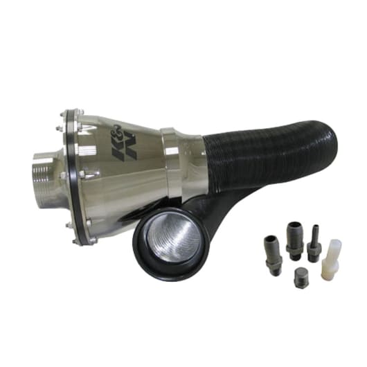 RC-5052AS Filtro de aire Intake  K&N Apollo universal  cromado