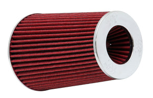 RG-1002RD Filtro largo de aire K&N universal tipo hongo adaptable a 3 3.5 y 4 Largo: 9.5 pulgadas