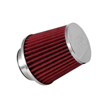 Cargar imagen en el visor de la galería, RG-1003RD Filtro de aire K&amp;N universal tipo hongo adaptable a 2.25 2.5 y 2.75 Largo: 4 pulgadas
