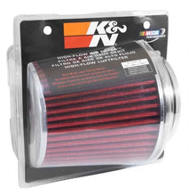 Cargar imagen en el visor de la galería, RG-1001RD Filtro corto de aire K&amp;N universal tipo hongo adaptable a 3 3.5 y 4 Largo: 5.5 pulgadas
