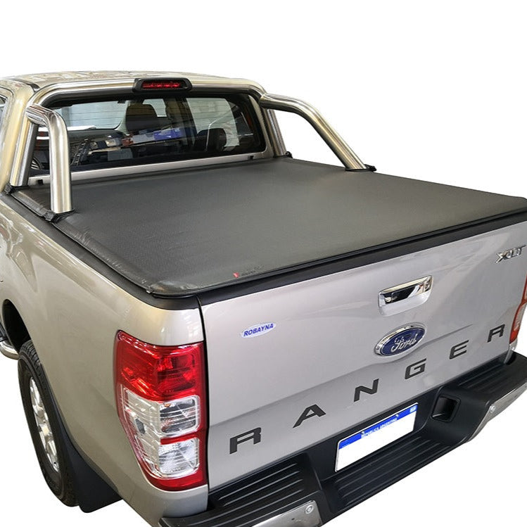 EX177FF Lona enrollable para Ford Ranger XLT con barra antivuelco 2016+